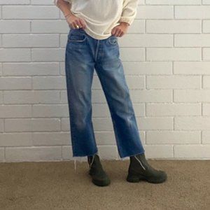 Vintage Cropped Levi's